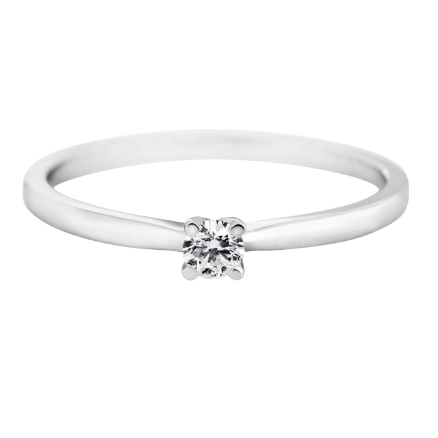 Elegáns gyémánt eljegyzési gyűrű