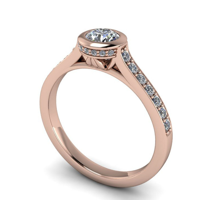 Eljegyzési gyémántgyűrű