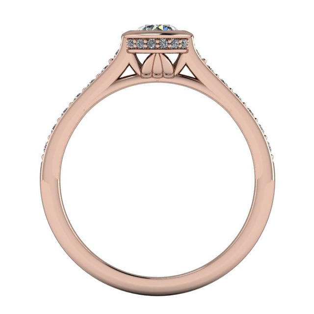 Eljegyzési gyémántgyűrű