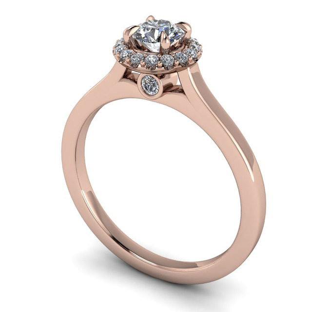 Eljegyzési gyémántgyűrű