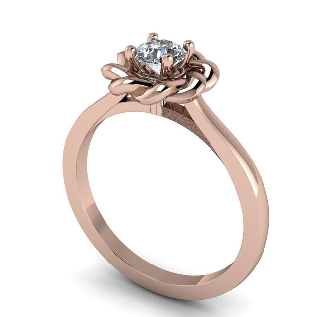 Eljegyzési gyémántgyűrű