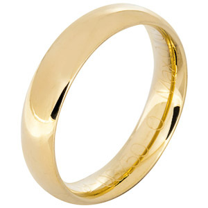 Sárga arany jegygyűrű