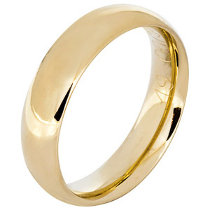 Klasszikus, kézi készítésű karikagyűrű pár (755)