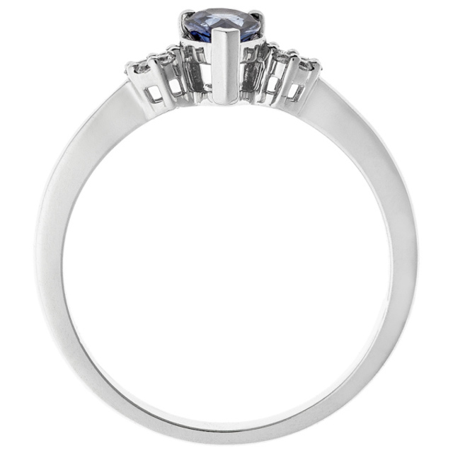 Kék zafír köves gyűrű