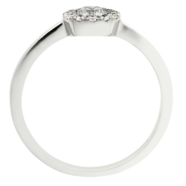 fehér arany gyémánt gyűrű