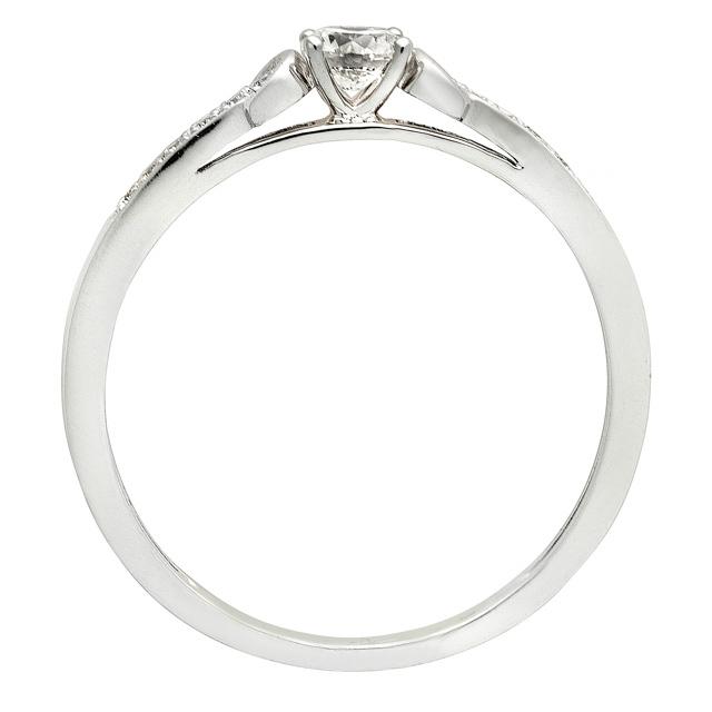 Különleges mintázatú gyémánt eljegyzési gyűrű