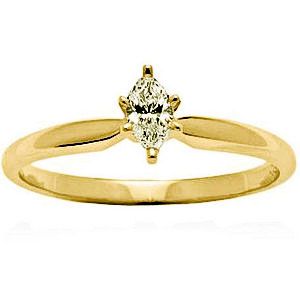 Marquise csiszolású gyémánt eljegyzési gyűrű