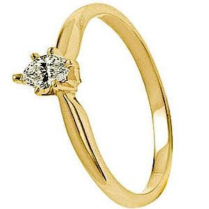 Marquise csiszolású gyémánt eljegyzési gyűrű
