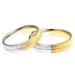 3 köves gyémánt jegygyűrű